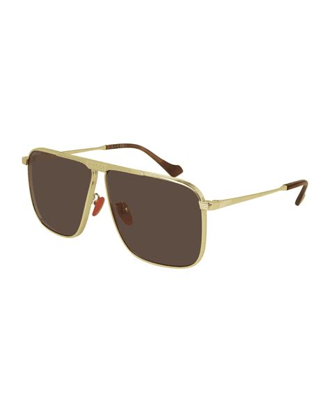 Gucci™ GG0840S Aviator Sunglasses 